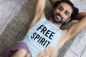 FREE SPIRIT Unisex Tank - Organic Cotton Yoga Top