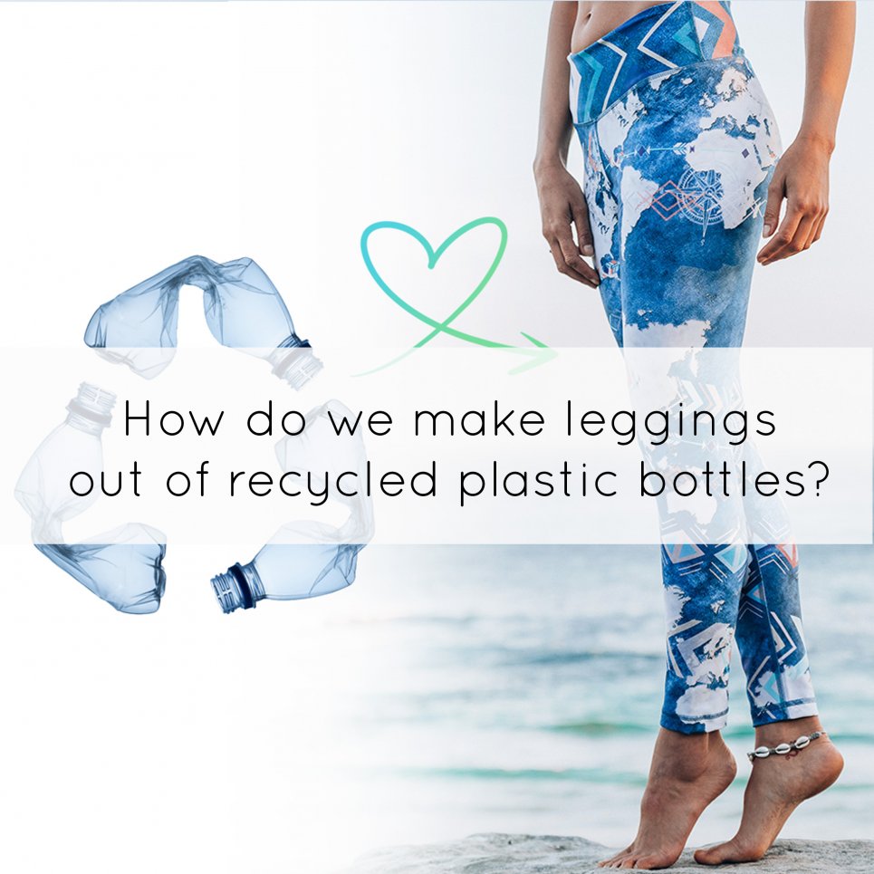 How do you make a pair of leggings out of recycled plastic bottles