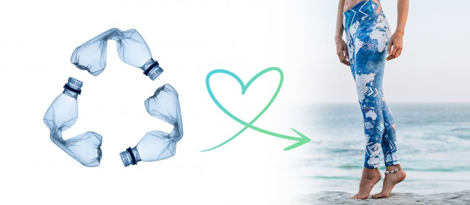 Yoga Leggings Made Using Recycled Plastic Water Bottles-TNILIVE Telugu Fashion News
