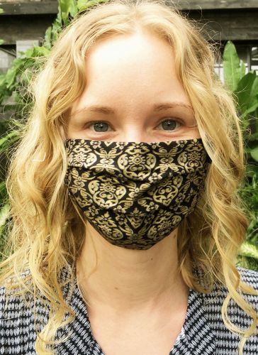 "Dewi" Organic Cotton Face Mask