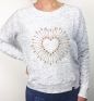 **NEW** Shot to the Heart Sweater - White